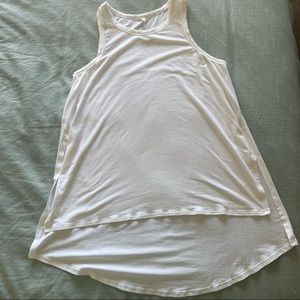 Lululemon flowy white tank top